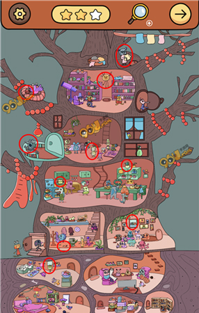脑洞大侦探树之屋攻略-寻物三星通关方法介绍