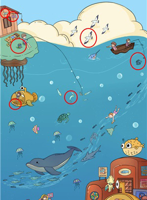 脑洞大侦探寻物深海探险攻略-怎么三星通关详解