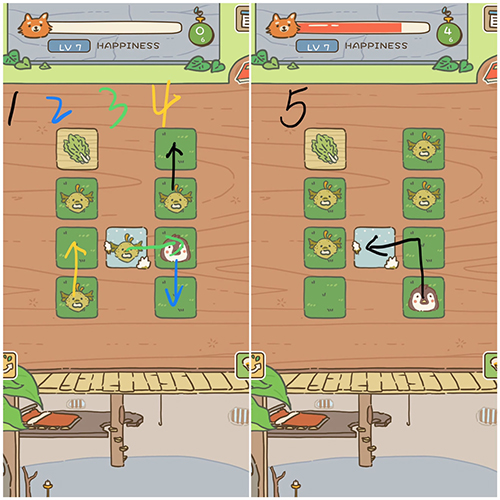 动物安排员第7关怎么过-第七关三星通关攻略