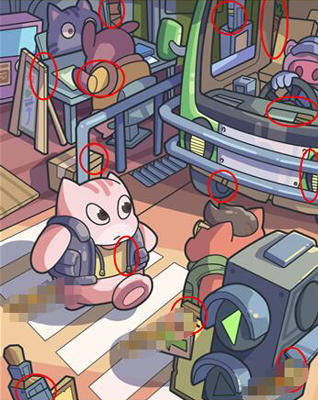 脑洞大侦探找隐藏第五关怎么过-第5关攻略图解