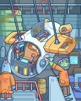 脑洞大侦探找隐藏第九关怎么过-第9关三星攻略