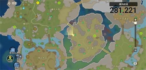 海岛纪元缠风峡湾元素之灵在哪-位置坐标一览