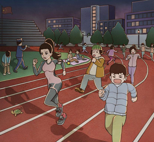 班主任模拟器第64关攻略-六十四夜跑怎么过