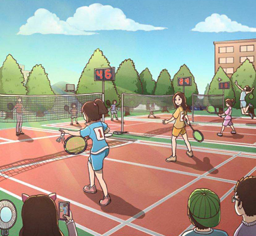 班主任模拟器第86关怎么过-八十六运动会羽毛球攻略