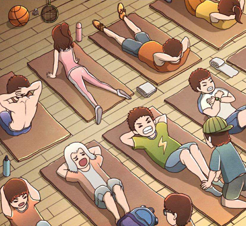 班主任模拟器第88关怎么过-八十八运动会仰卧起坐攻略