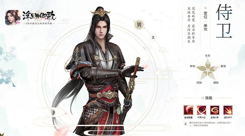 浮生为卿歌侍卫怎么玩-技能解析与使用攻略