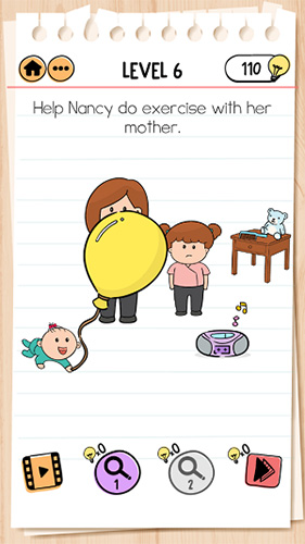 Brain-Test-2麦克布莱恩第6关怎么过-一起做运动通关攻略