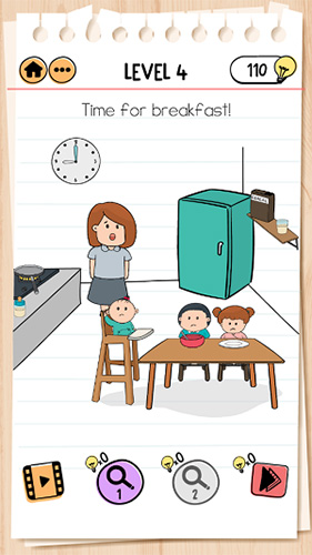 Brain-Test-2麦克布莱恩第4关怎么过-早餐时间通关攻略