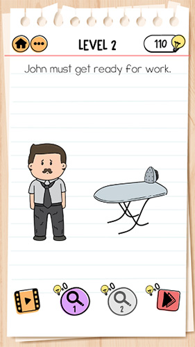 Brain-Test-2麦克布莱恩第2关怎么过-做好准备通关攻略