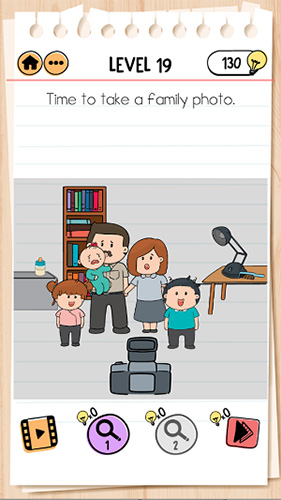 Brain-Test-2麦克布莱恩第19关怎么过-好好拍照通关攻略