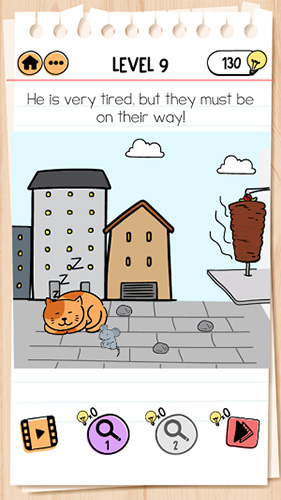 Brain-Test-2汤姆的冒险第9关怎么过-继续上路通关攻略