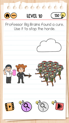 Brain-Test-2怪物和猎人乔第10关怎么过-使用药剂攻略