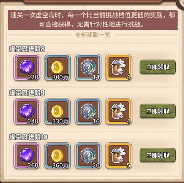 咔叽探险队虚空岛奖励什么-副本奖励内容一览